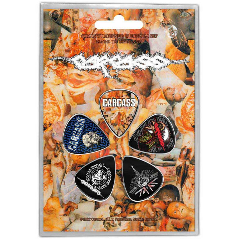 Carcass I Reek Of Putrefaction Plectrum Pack