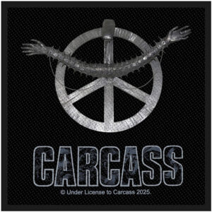Carcass Heartwork Woven Patch