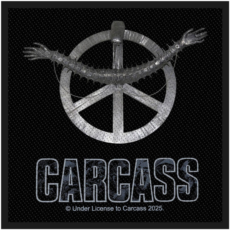 Carcass Heartwork Woven Patch