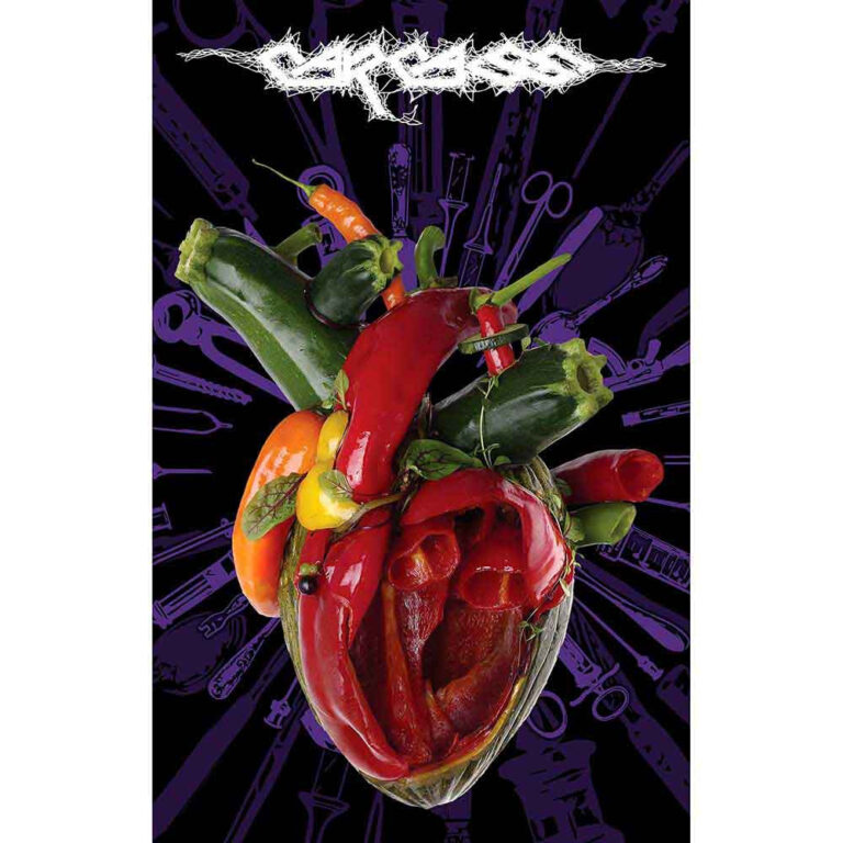 Carcass Torn Arteries Textile Poster