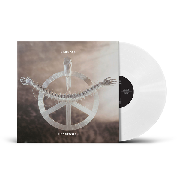 Carcass – HEARTWORK (PHD EXCLUSIVE WHITE VINYL) Vinyl LP