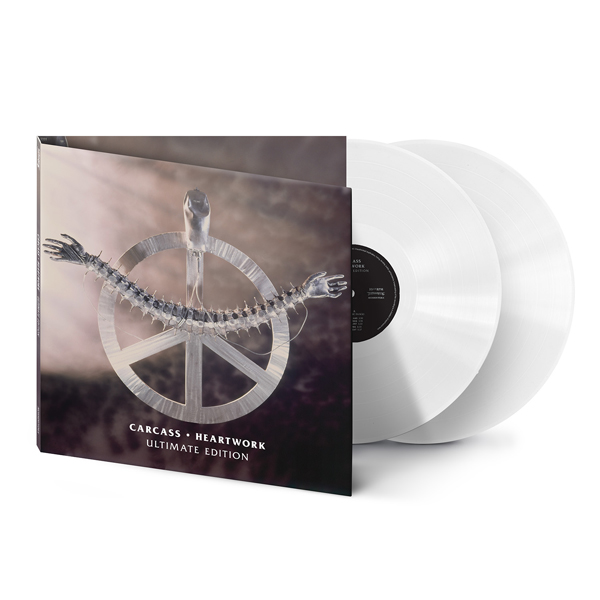 Carcass – HEARTWORK – ULTIMATE EDITION (PHD EXCLUSIVE WHITE VINYL 2LP) Vinyl Double Album