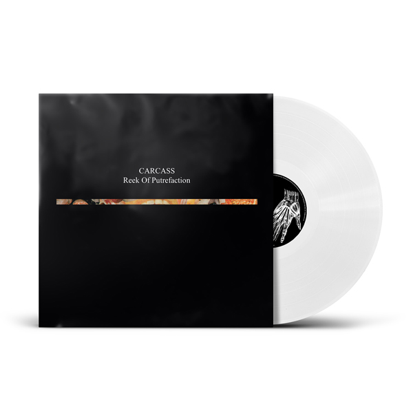 Carcass – REEK OF PUTREFACTION (PHD EXCLUSIVE WHITE VINYL) Vinyl LP