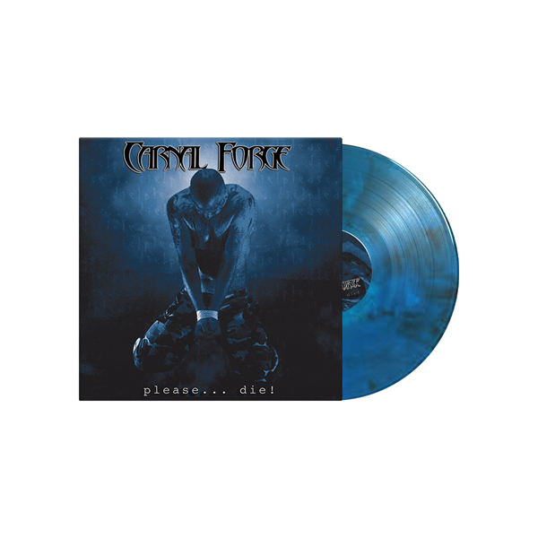 Carnal Forge – PLEASE… DIE! (FUNERAL BLUE COLORED VINYL) Vinyl LP
