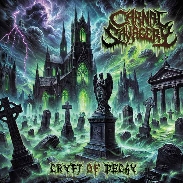 Carnal Savagery – CRYPT OF DECAY Vinyl LP