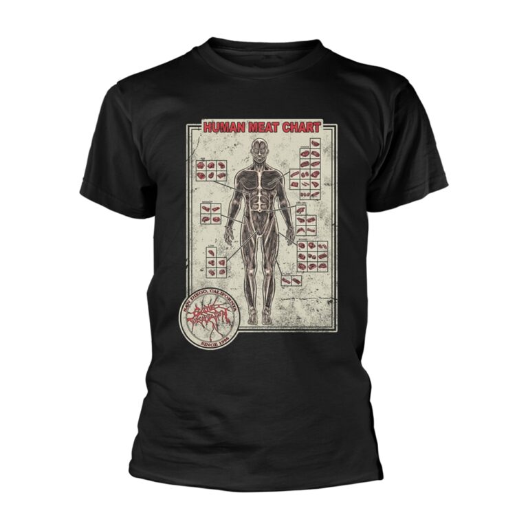 Cattle Decapitation – Human Meat Chart T-Shirt