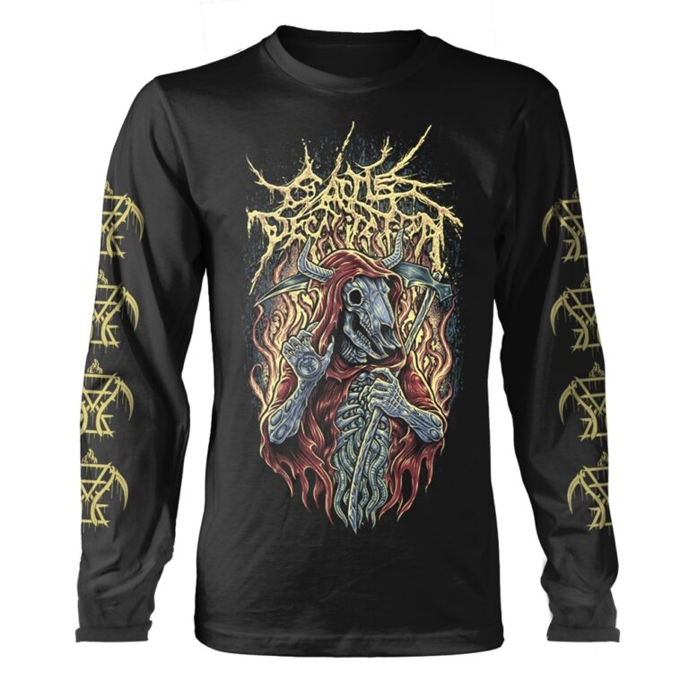 Cattle Decapitation – Reaper Ramirez Long Sleeved T-Shirt