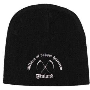 Children Of Bodom Unisex Hatecrew/Finland Black Beanie Hat