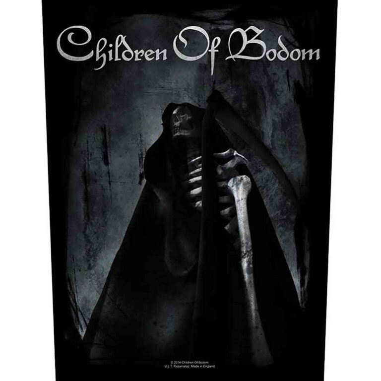 Children Of Bodom Fear The Reaper Back Patch