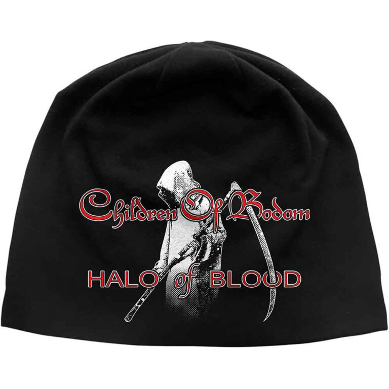 Children Of Bodom Unisex Halo of Blood Black Beanie Hat