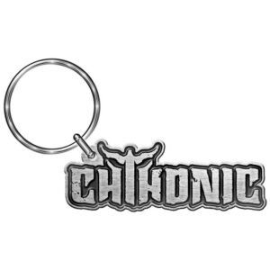 Chthonic Logo Die-Cast Relief Keychain