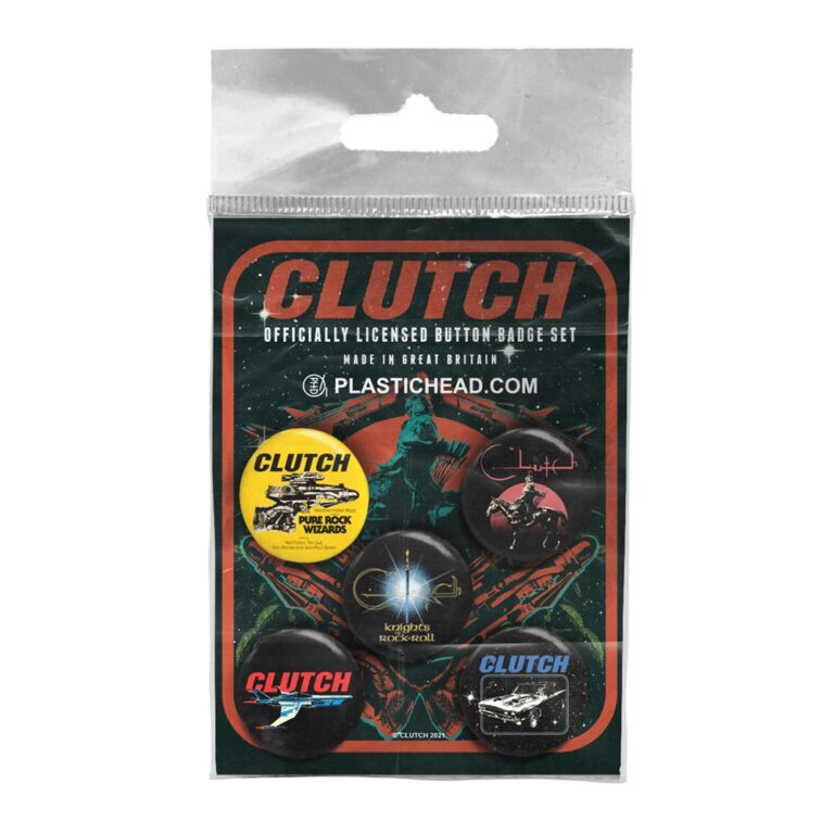 Clutch – CLUTCH BUTTON BADGE SET