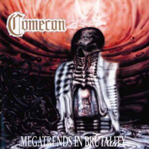 Comecon - MEGATRENDS IN BRUTALITY (RED/BLACK SMOKE VINYL) Vinyl LP