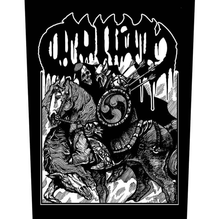 Conan Horseback Battle Hammer Back Patch