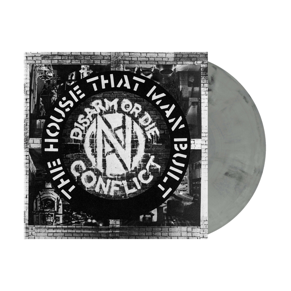Conflict – THE HOUSE THAT MAN BUILT (GRAPHITE COLOURED ECO VINYL) Vinyl 12″