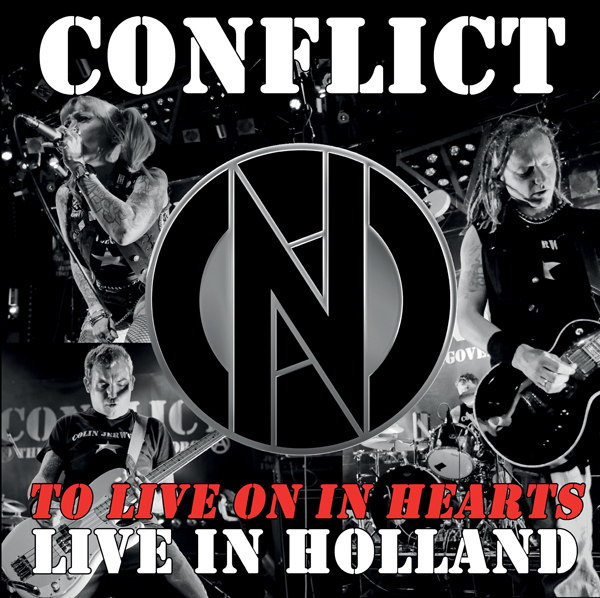 Conflict – TO LIVE ON IN HEARTS – LIVE IN HOLLAND CD