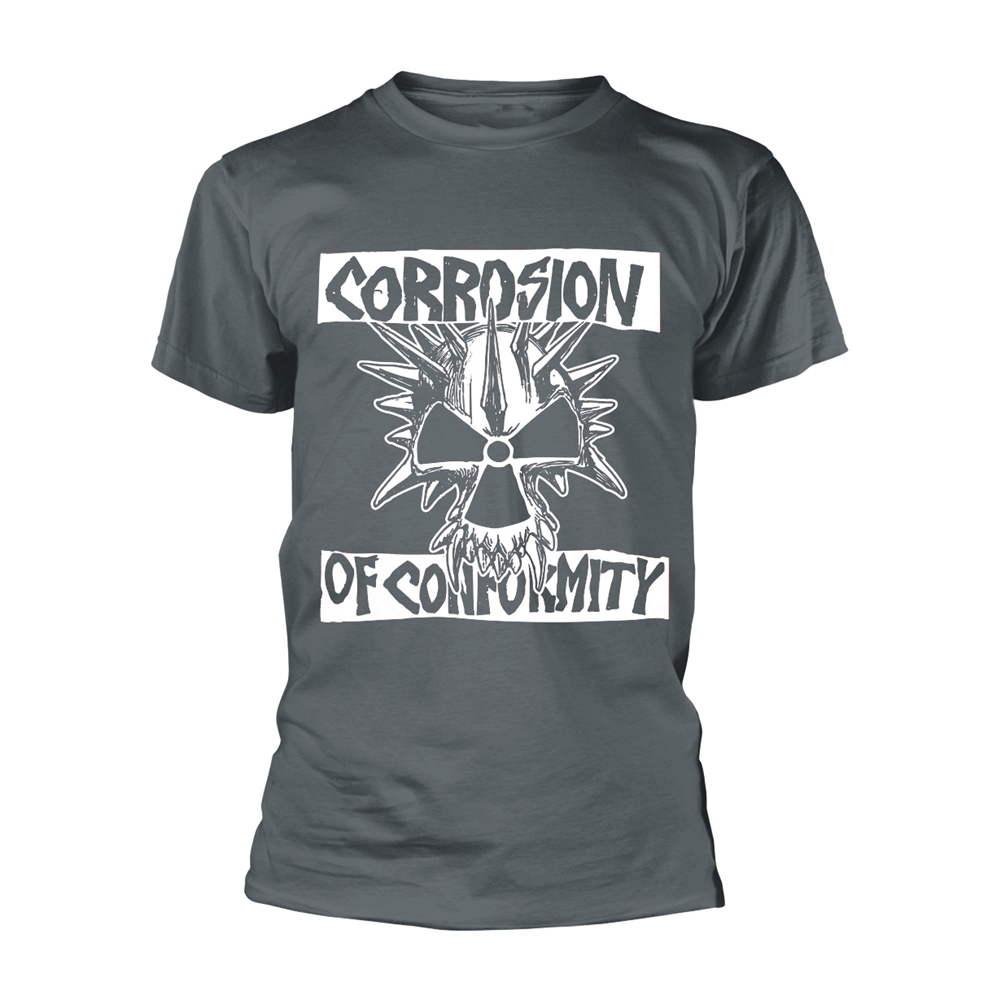 Corrosion Of Conformity – Skull Logo (grey) T-Shirt