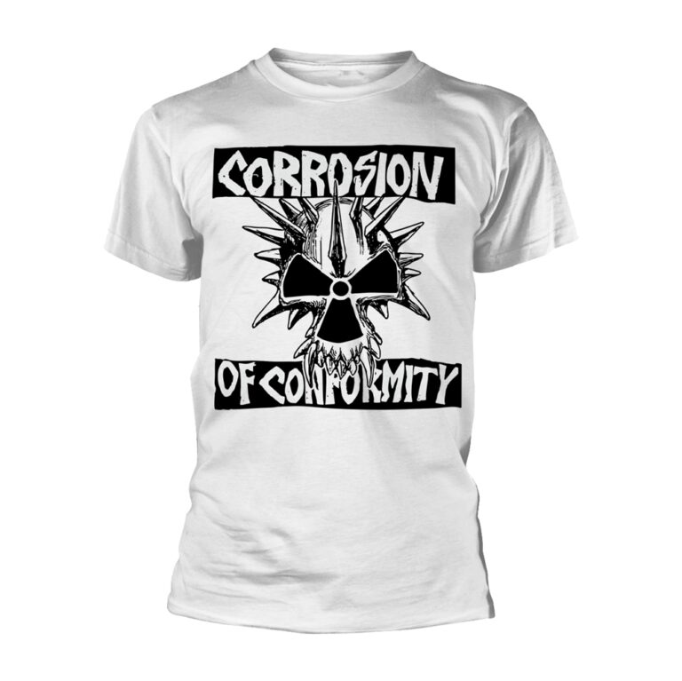 Corrosion Of Conformity – Skull Logo (white) T-Shirt