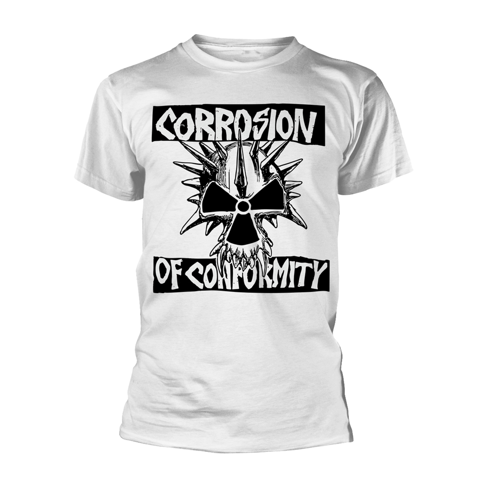Corrosion Of Conformity – Skull Logo (white) T-Shirt