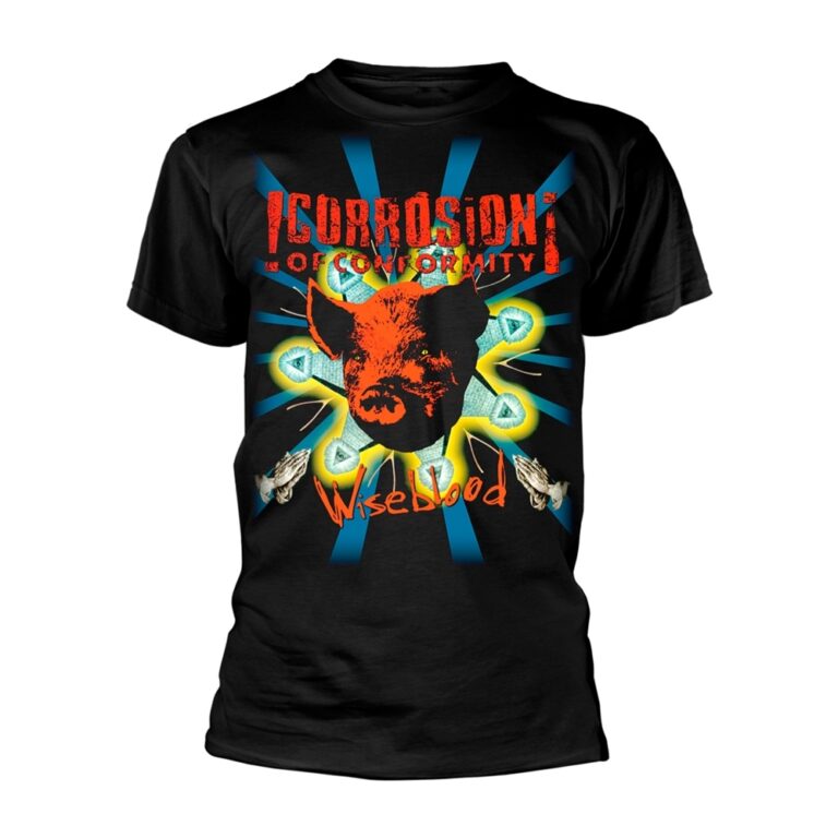 Corrosion Of Conformity – Wiseblood Front / Back Print T-Shirt