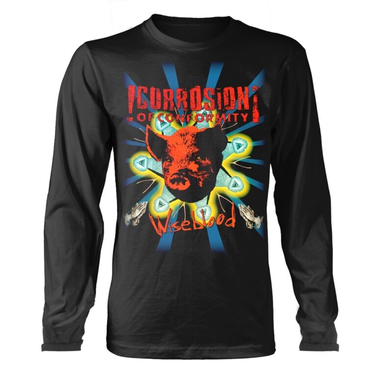 Corrosion Of Conformity – Wiseblood Long Sleeved T-Shirt