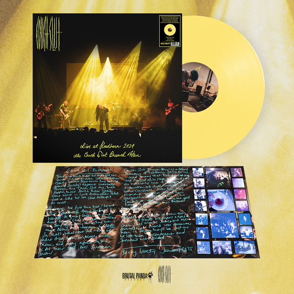 Couch Slut – LIVE AT ROADBURN 2024 THE COUCH SLUT BRUNCH HOUR (LEMON YELLOW BIO VINYL) Vinyl LP
