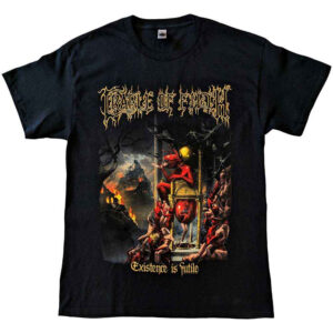 Cradle Of Filth Existence is Futile Black Back Print T-Shirt