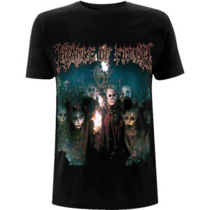 Cradle Of Filth Trouble & Their Double Lives Black Back Print T-Shirt