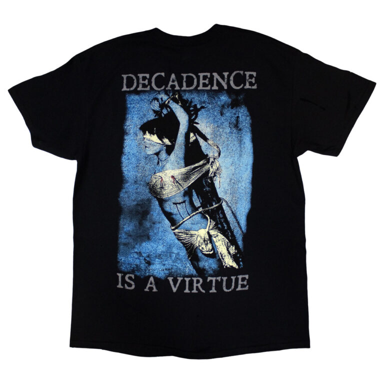 Cradle Of Filth Decadence Black Back Print T-Shirt