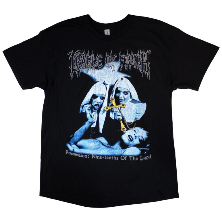Cradle Of Filth Decadence Black Back Print T-Shirt