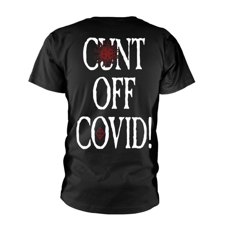 Cradle Of Filth – C**t Off Covid Front / Back Print T-Shirt