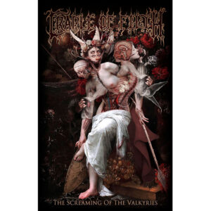 Cradle Of Filth Screaming Of The Valkyries Textile Poster