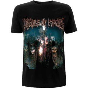 Cradle Of Filth Trouble & Their Double Lives Black Back Print T-Shirt