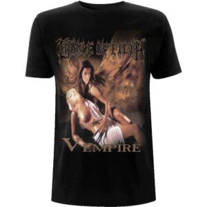 Cradle Of Filth Vempire Black Back Print T-Shirt