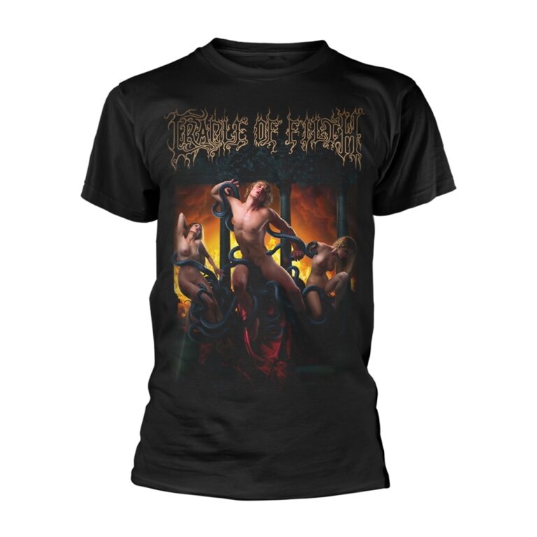 Cradle Of Filth – Crawling King Chaos (all Existence) Front / Back Print T-Shirt