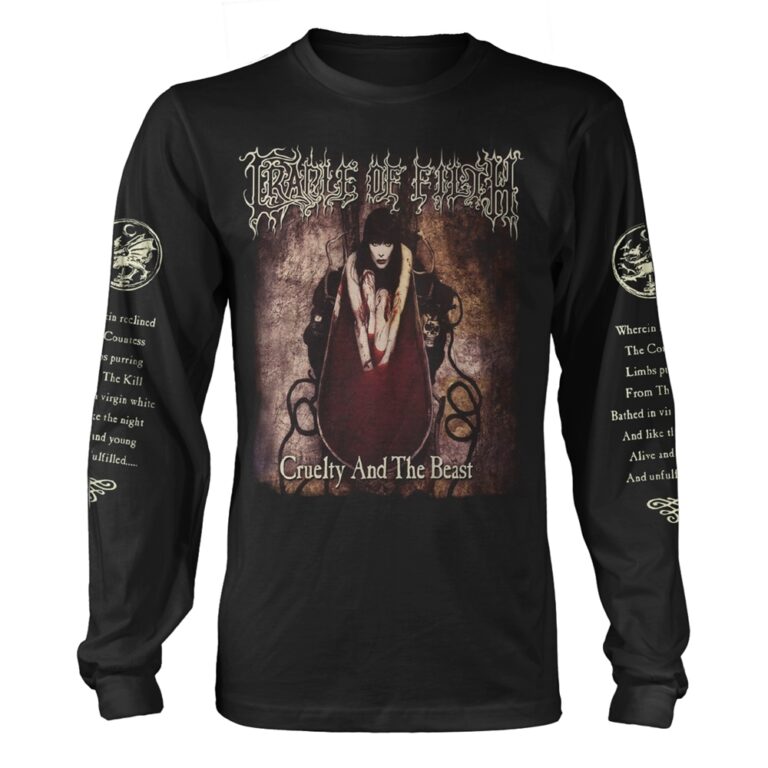 Cradle Of Filth – Cruelty And The Beast (2021) Long Sleeved T-Shirt