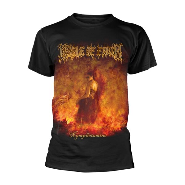 Cradle Of Filth - Nymphetamine Album T-Shirt (Front / Back Print)