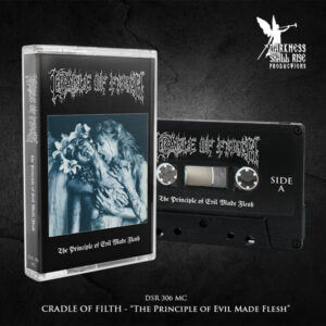 Cradle Of Filth - THE PRINCIPLE OF EVIL MADE FLESH Music Cassette