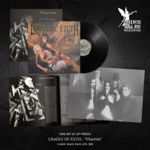 Cradle Of Filth - VEMPIRE, OR DARK FAERYTALES IN PHALLUSTEIN (2ND PRESS BLACK VINYL) Vinyl LP