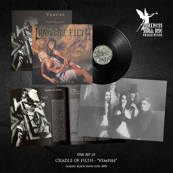Cradle Of Filth – VEMPIRE, OR DARK FAERYTALES IN PHALLUSTEIN (BLACK VINYL) Vinyl LP