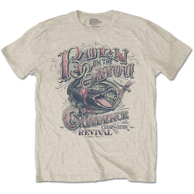 Creedence Clearwater Revival Born on the Bayou Sand T-Shirt