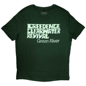 Creedence Clearwater Revival Green River Irish Green T-Shirt