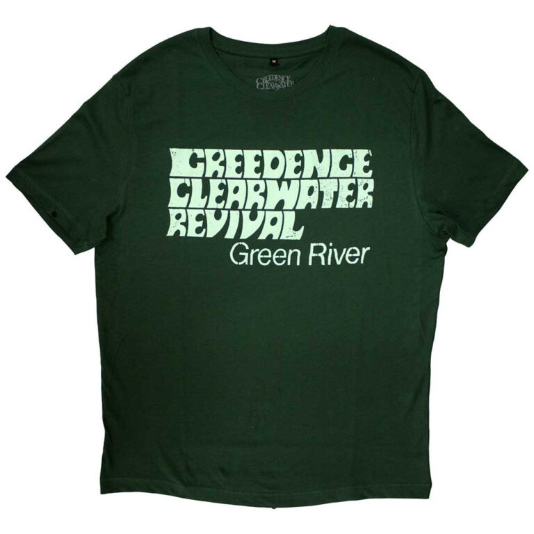 Creedence Clearwater Revival Green River Irish Green T-Shirt