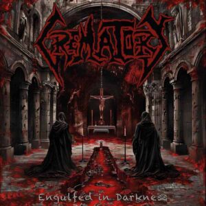 Crematory - ENGULFED IN DARKNESS (BLOODY RED MARBLED) Vinyl LP