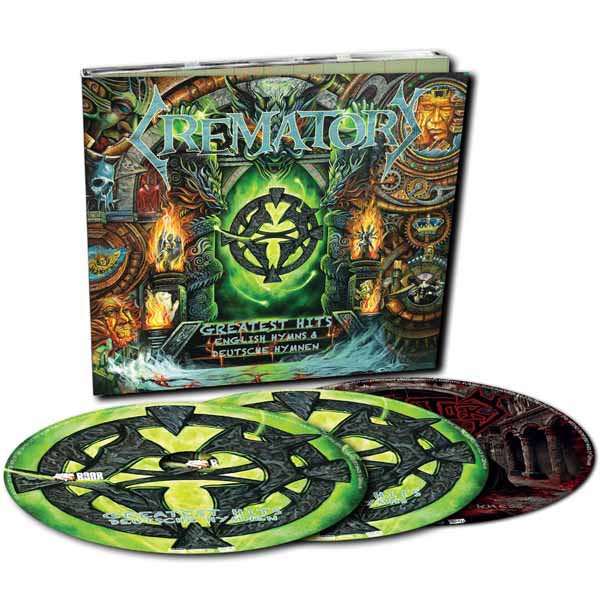 Crematory – GREATEST HITS (3CD DUAL-LANGUAGE ENGLISH & GERMAN) Compact Disc – 3 CD Box Set