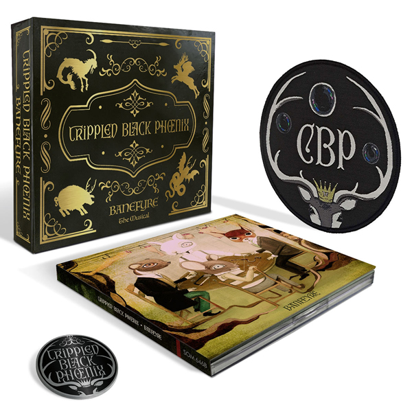 Crippled Black Phoenix – BANEFYRE (COLLECTOR’S 2CD BOX EDITION) CD Box Set