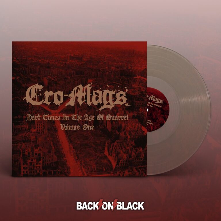 Cro-Mags – HARD TIMES IN THE AGE OF QUARREL VOL 1 (CLEAR VINYL 2LP) Vinyl Double Album