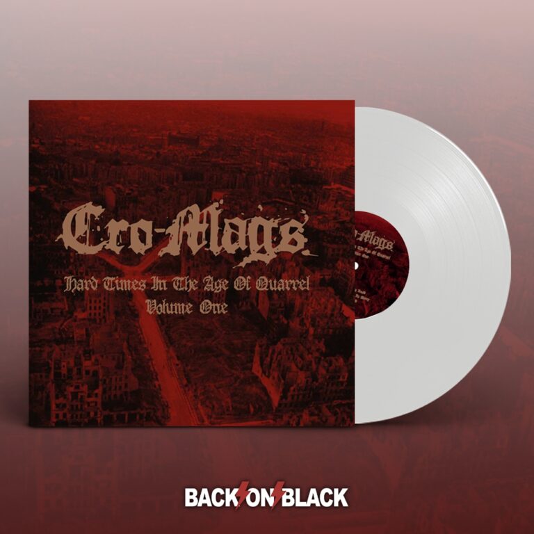 Cro-Mags – HARD TIMES IN THE AGE OF QUARREL VOL 1 (WHITE VINYL 2LP) Vinyl Double Album