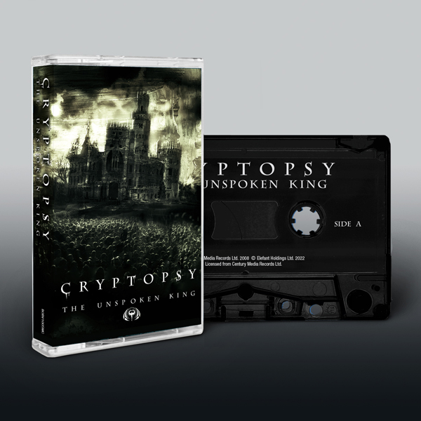 Cryptopsy – THE UNSPOKEN KING Music Cassette