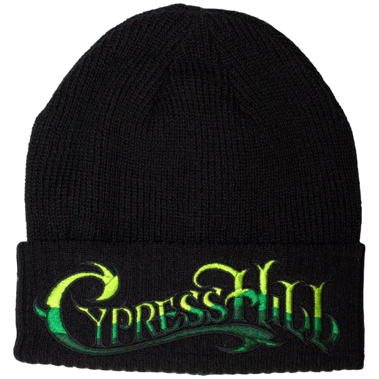 Cypress Hill Unisex Logo Black Beanie Hat